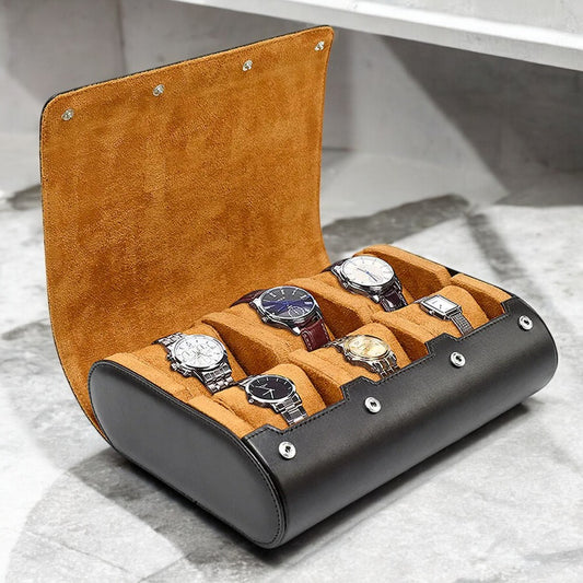Leather Watch Travel Case
